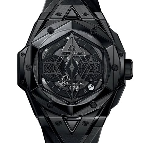 hublot sang bleu ii all black|Hublot big bang sang bleu.